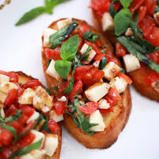 Caprese Mozzarella Bruschetta