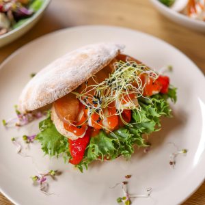 Turkey Club sandwich