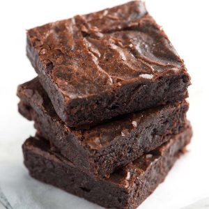 Fudge chocolate brownie