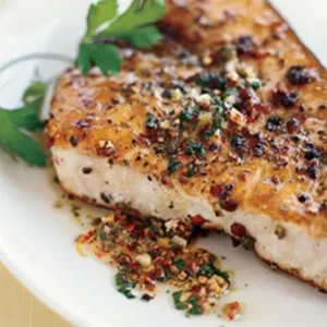 Pan Seared Swordfish