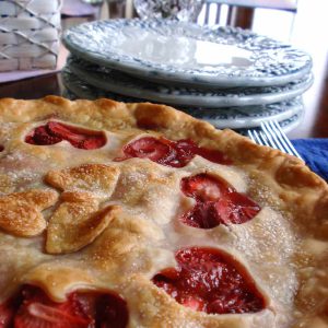 Strawberry pie